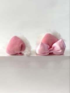 マリー ヘアクリップ パッチン ピンクのサムネイル
