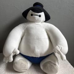 新品　ベイマックス 超超BIGぬいぐるみ 相撲 青