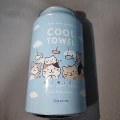 新品未使用〜。ふくふくにゃんこ クールタオルのサムネイル