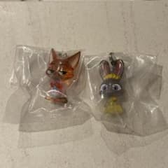 ズートピア めじるしアクセサリー ニック　ジュディ　2種セットのサムネイル