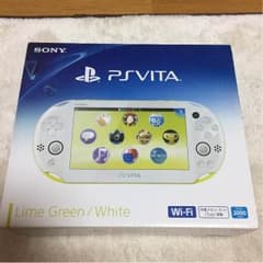 値下げ可☆PS vita PCH-2000 Lime Green/Whiteのサムネイル