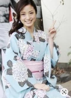 撫松庵　上戸彩さん着用　浴衣のサムネイル