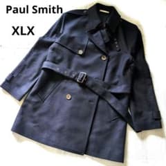 美品】Paul Smith ポールスミス チェスターコート コート ネイビー