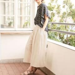 リネンタックワイドパンツ GLOBAL WORKのサムネイル