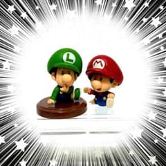 スーパーマリオ チョコエッグ ベビィマリオ ベビィルイージ