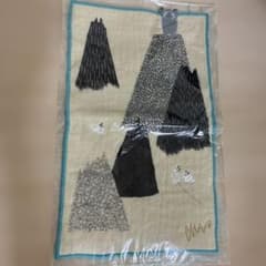 挿絵画家moritaMiW タオルハンカチ　イエティ