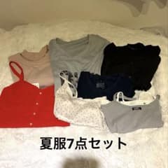 レディース トップス まとめ売り 7点セット 半袖 Tシャツ 夏服まとめ