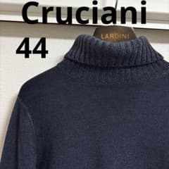 クルチアーニ 27ゲージ×9ゲージ ウールソリッドタートルネックニット 44 クルチアーニ 27ゲージ×9ゲージ ウールソリッドタートルネックニット