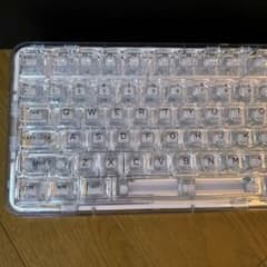 【匿名配送】YUNZII X98 メカニカルキーボード ホワイト　英語配列のサムネイル
