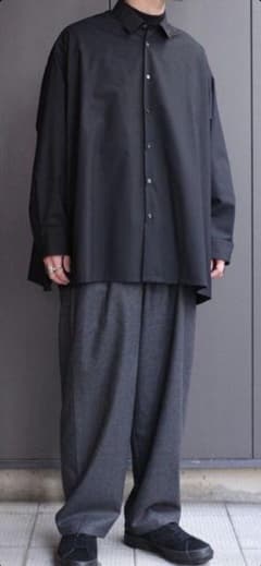 FINE WOOL TROPICAL OVERSIZED SHIRTのサムネイル