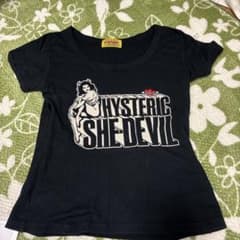 HYSTERIC GLAMOUR SHE DEVIL 半袖Tシャツ ピチT HYSTERIC GLAMOUR SHE DEVIL 半袖Tシャツ ピチT - メルカリ