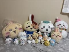 [가격 인하/미개봉 있음] 치이카와 봉제인형·마스코트 21마리 정리 판매