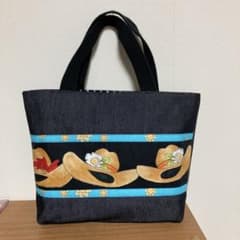 ロラライハリス リバーシブル トートバック ハンドメイド Z - メルカリ