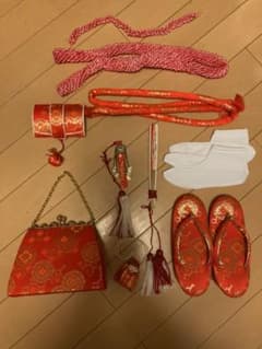 七五三 はこせこセット、かのこ、ちんころ、足袋のサムネイル