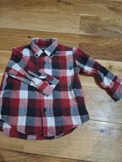 Polo Jeans Co. RALPH LAURENチェックシャツ 80サイズ