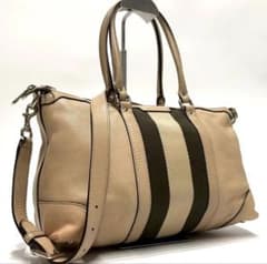 美品　グッチ　ミニボストン　ハンドバッグ　2way シェリーライン　レザーのサムネイル