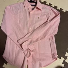 Ralph Lauren クラシックフィット ポロシャツ 長袖 ピンクのサムネイル