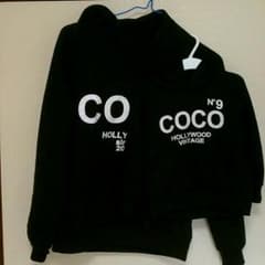 ぎゃんぐまま様 親子ペアCOCOマークのパーカーのサムネイル