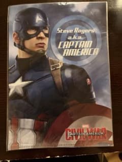 MARVEL キャプテン・アメリカ シビル・ウォー クリアファイルのサムネイル