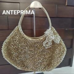 ANTEPRIMA アンテプリマ ラウンド型 ワイヤーバッグ ゴールド - メルカリ