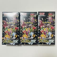 3BOX シュリンク付き ポケモンカードゲーム シャイニートレジャーex