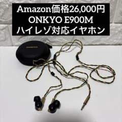 ONKYO E900M ハイレゾ対応ハイブリット方式インナーイヤーヘッドホン