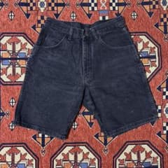 Wrangler USA製 ブラックデニム ショーツのサムネイル