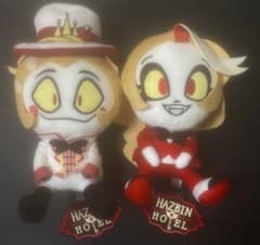 ラウンドワン限定 ハズビンホテルへようこそ おすわり ぬいぐるみ 2種セット