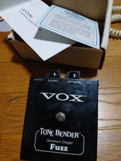VOX TONE BENDER Fuzz エフェクター - メルカリ
