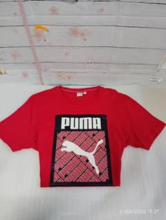 PUMAプーマ Tシャツ メンズ レッド L プーマ アメリカのサムネイル