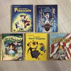 a Little Golden Book (ディズニー)5冊セット 英語絵本 - メルカリ