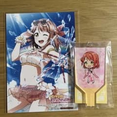 ラブライブ 虹ヶ咲学園 上原歩夢　ブロマイド&アクリルキーホルダーセットのサムネイル