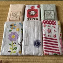【粗品】フェイスタオル 6枚セット まとめ売りのサムネイル