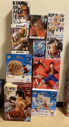ワンピース　ルフィ　フィギュア　セット　まとめ売りのサムネイル
