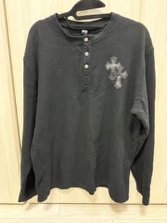 Chrome Hearts クロスレザーパッチ サーマル 長袖Tシャツ サイズSのサムネイル
