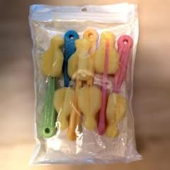 【未使用6本】哺乳瓶 乳首ブラシ スポンジ まとめ売り ベビー 洗浄のサムネイル