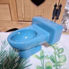 TOTO ミニトイレ 青　非売品のサムネイル
