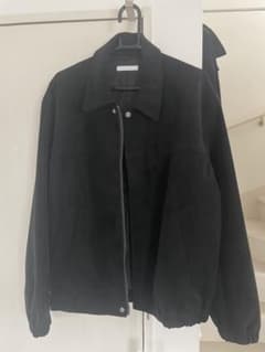 FAUX SUEDE ZIP BLOUSONのサムネイル