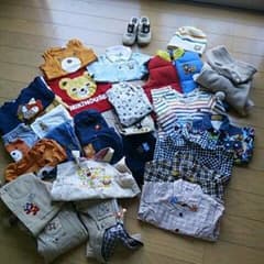 あやママ様専用♪ミキハウス ホットビ ダブルB まとめ売り27点!!のサムネイル