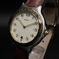 稼働品】セイコー PRESAGE クォーツ 腕時計 コンビ 5E39-6A20 - メルカリ