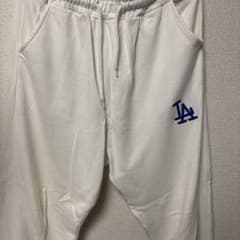 ロサンゼルスドジャース スウェットパンツ ホワイトのサムネイル