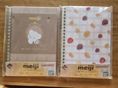 一番くじ　meiji 明治　F賞　ステーショナリー　B6 リングノートのサムネイル