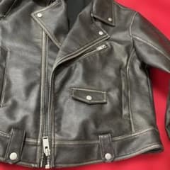 ZARA ウォッシュ加工バイカージャケット　Mのサムネイル