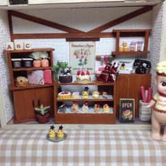 月兎耳様専用ミニチュアハンドメイドケーキ屋さんカントリー風のサムネイル