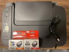 ★追加値下げ★ 美品  PIXUS TS3530 ブラック 純正インクおまけ付きのサムネイル