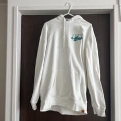 レフトアローン フード付きパーカー ホワイト