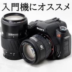 ⭐️美品⭐️SONY ソニー α200 300mmダブルズーム☆手振れ補正付き