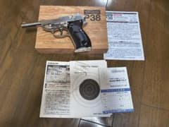 マルゼン ワルサー P38 シルバー ガスブローバック - メルカリ
