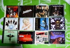 ヘヴィメタル　中古CD　まとめ売り ヘヴィメタル LAメタル 中古CD まとめ売り 12枚 1枚あたり約648円