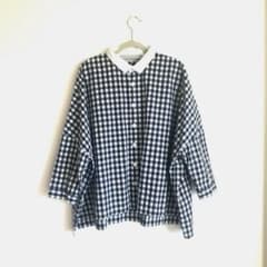 りきめろ様専用　STAMP AND DIARY ギンガムチェックシャツのサムネイル